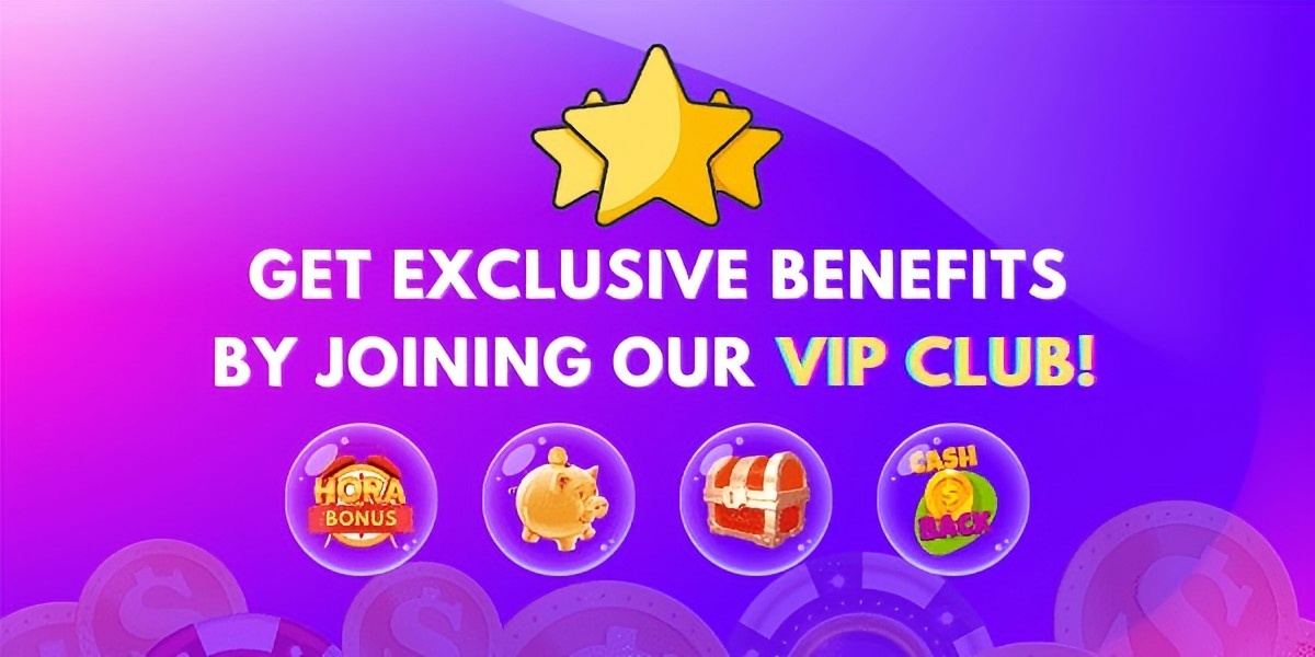 VIP club benefits artwork with stars and reward icons